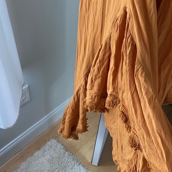 Talisman vici orange boho dress medium - Picture 5 of 6